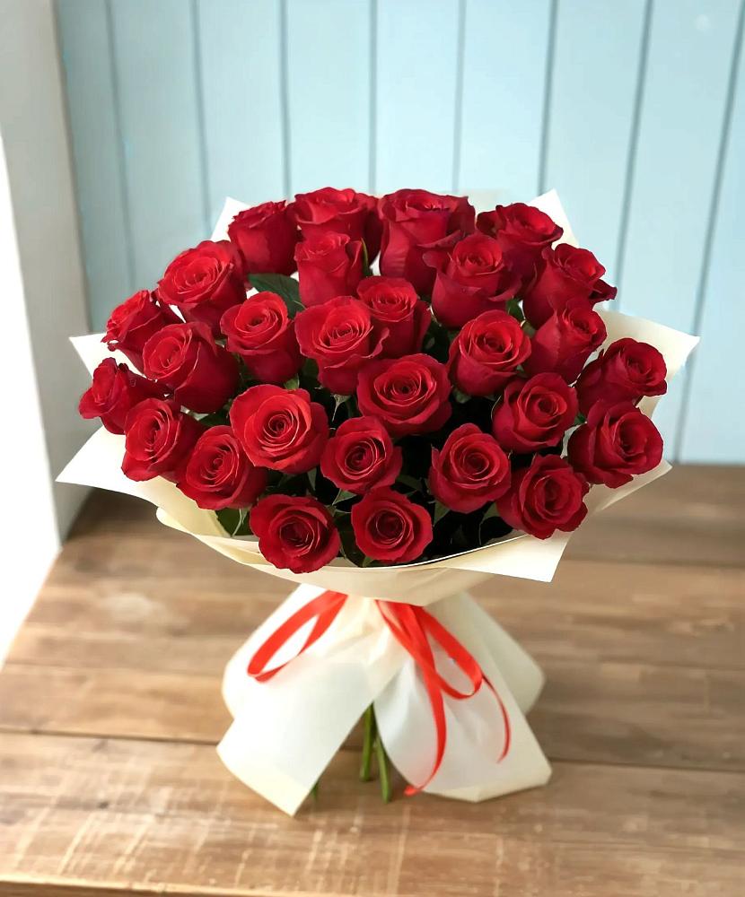 Букет 29 Красных роз в Бижбуляк