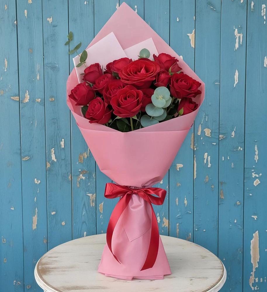 Букет цветов из: Розы в Бижбуляк