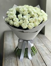 Букет 35 Белых роз в Бижбуляк