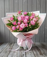 Букет Розовый кустик в Бижбуляк