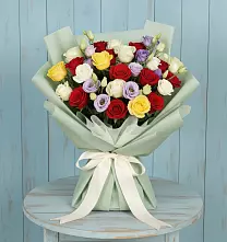 Букет цветов из:  Розы #REPLACE_PRED# Бижбуляк
