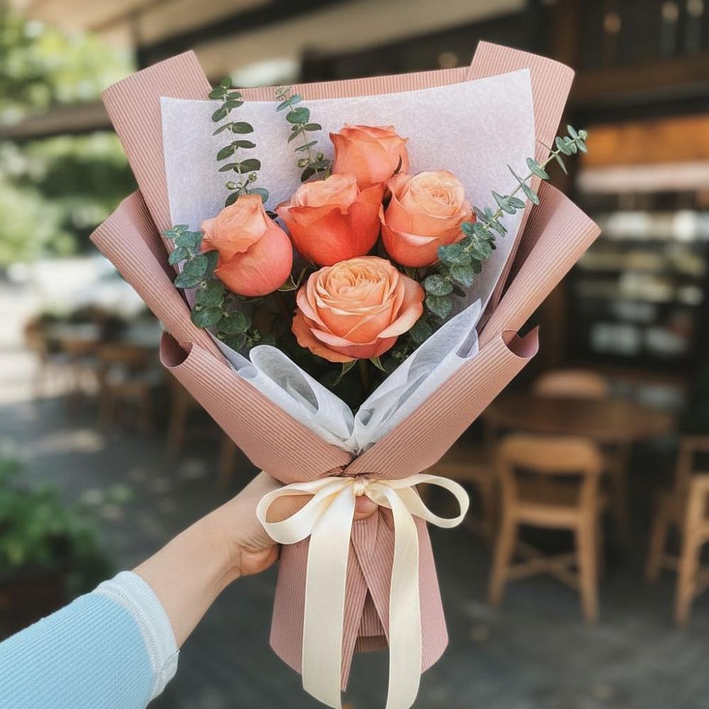 Букет цветов из: Розы в Бижбуляк