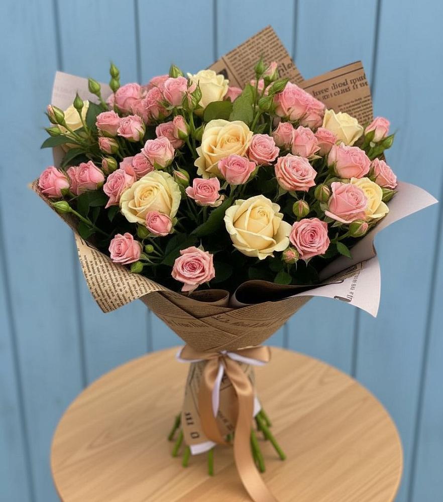 Букет цветов из: Розы в Бижбуляк