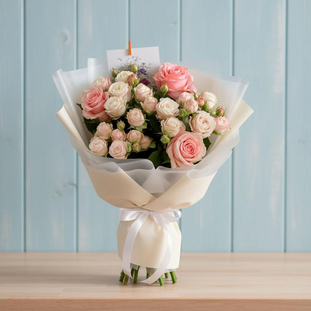 Букет цветов из: Розы в Бижбуляк