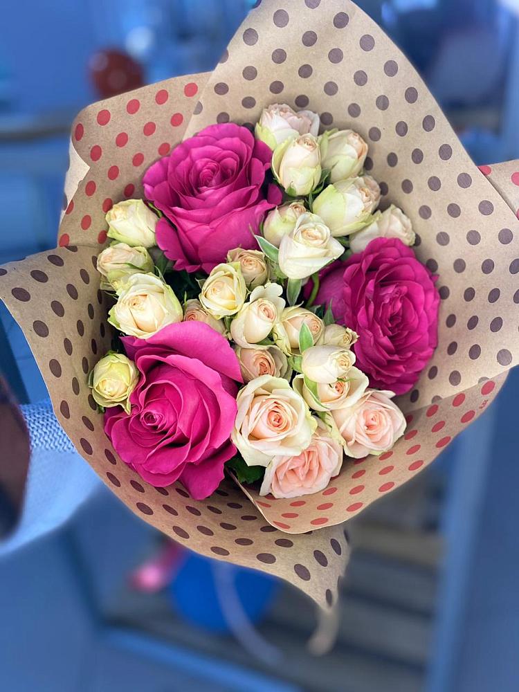 Букет цветов из: Розы в Бижбуляк