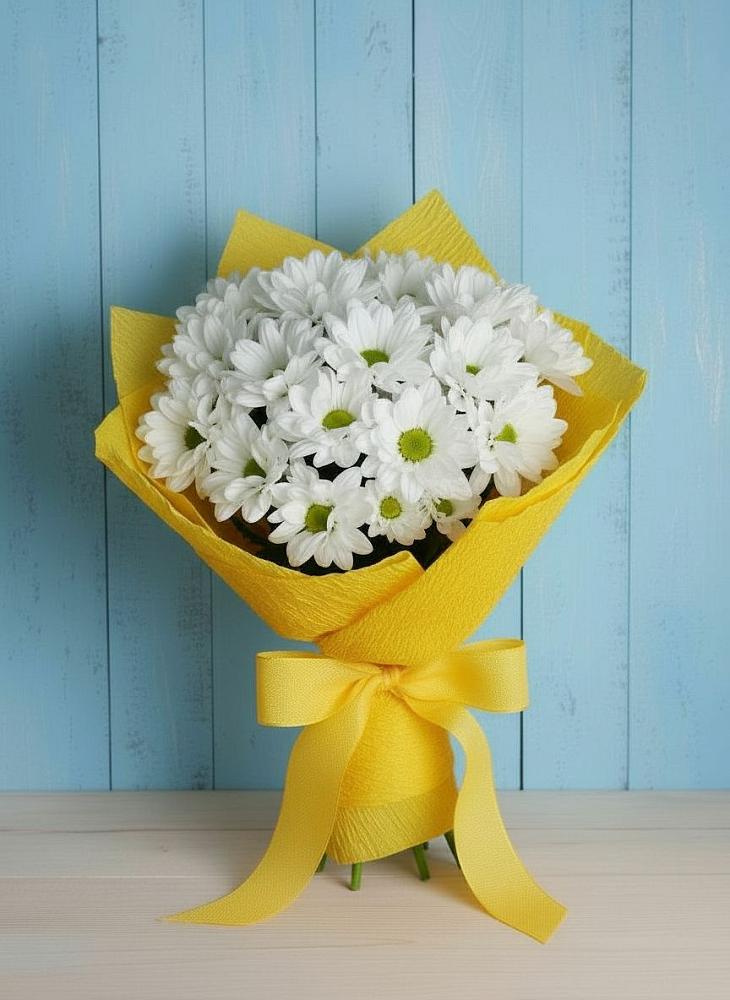 Букет цветов из: Хризантемы в Бижбуляк