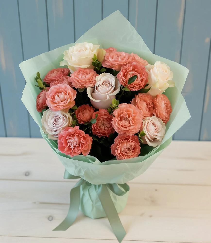 Букет цветов из: Розы в Бижбуляк