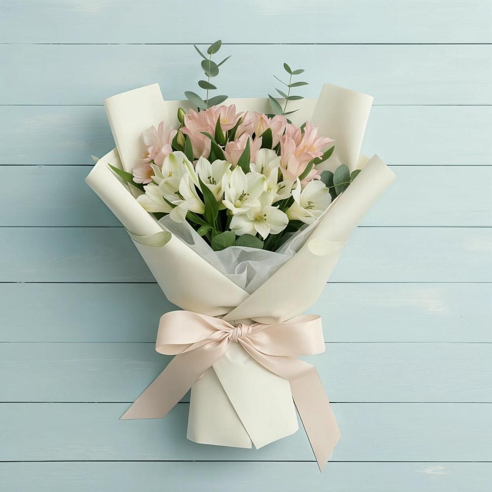 Букет цветов из: Альстромерии в Бижбуляк