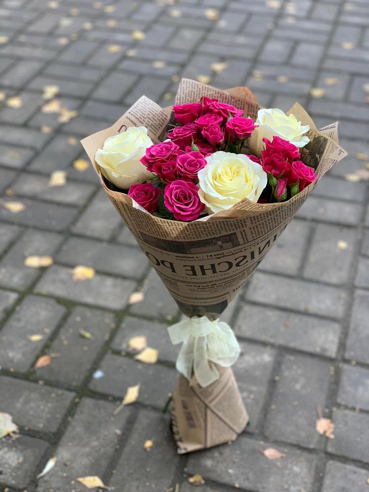 Букет цветов из: Розы в Бижбуляк