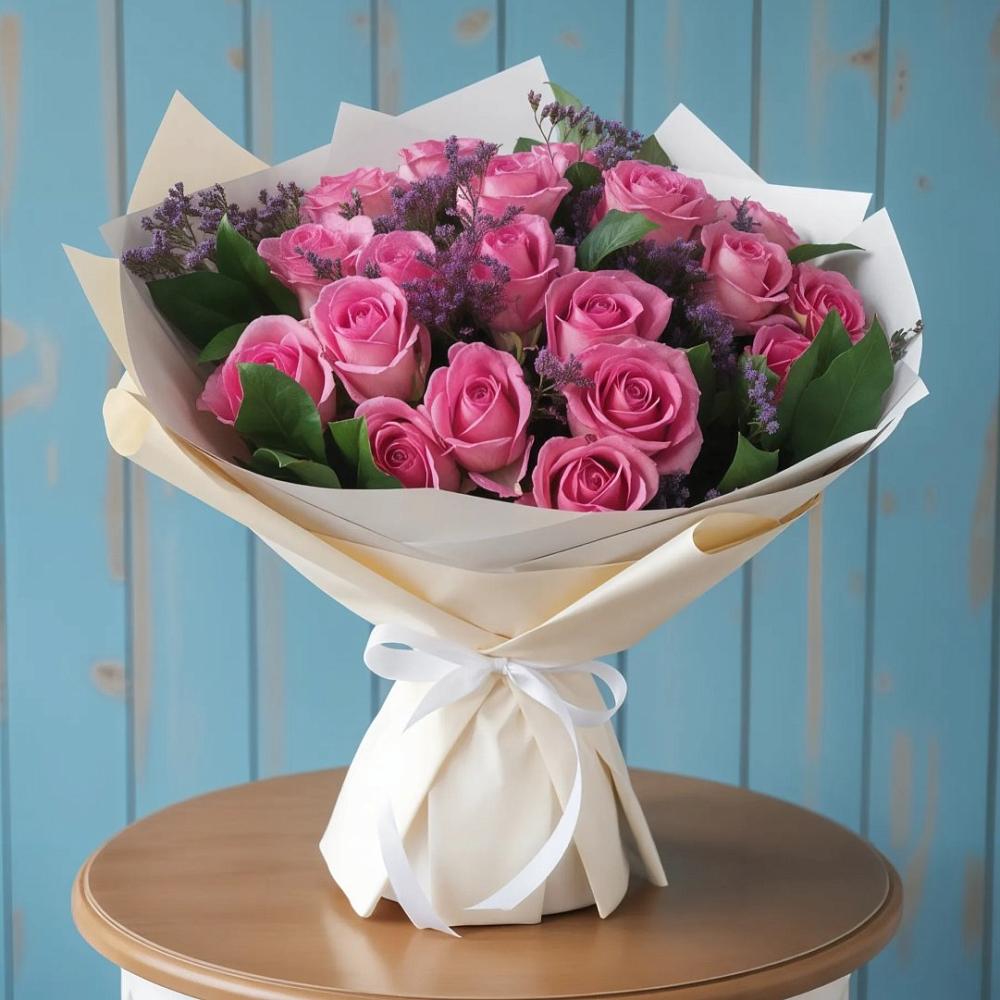 Букет цветов из: Розы в Бижбуляк