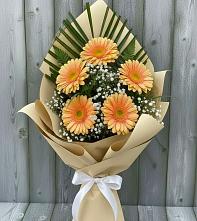 Букет цветов из:  Герберы в Бижбуляк