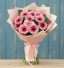 Букет цветов из:  Герберы #REPLACE_PRED# Бижбуляк