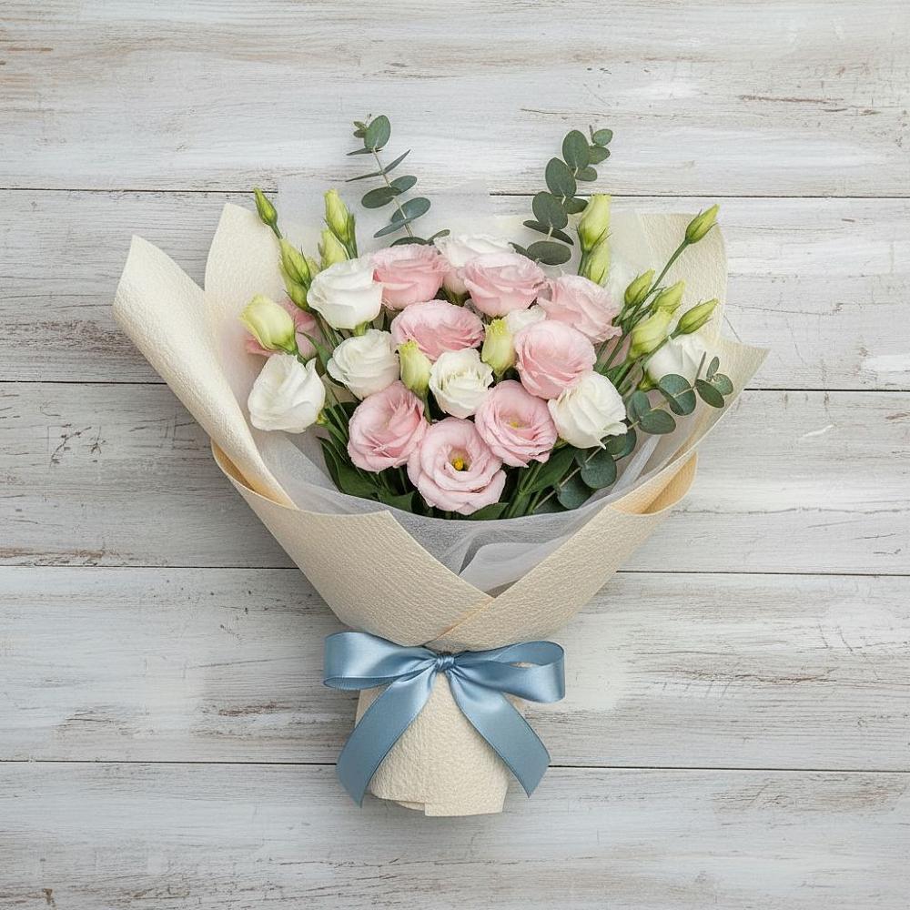 Букет цветов из: Лизиантусы в Бижбуляк